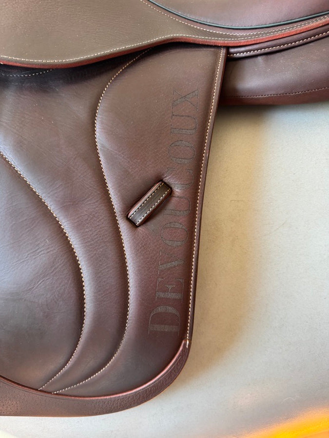 DEVOUCOUX 18” Devoucoux Biarritz S Saddle - 2017 - 2A - Full Buffalo (3)