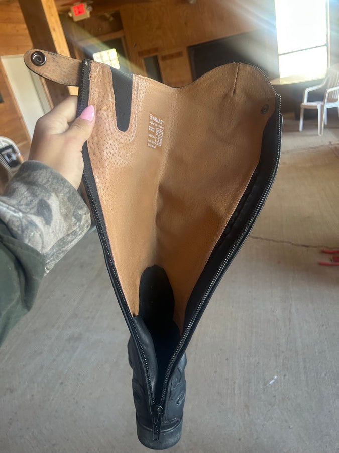 ARIAT NEW ariat contour field zip tall boots (5)