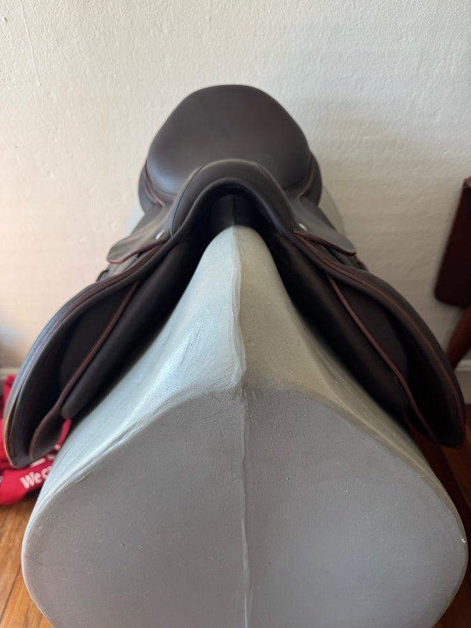 DEVOUCOUX 17.5” 2021 Devoucoux Biarritz O Saddle - 2AA - Full Buffalo (5)