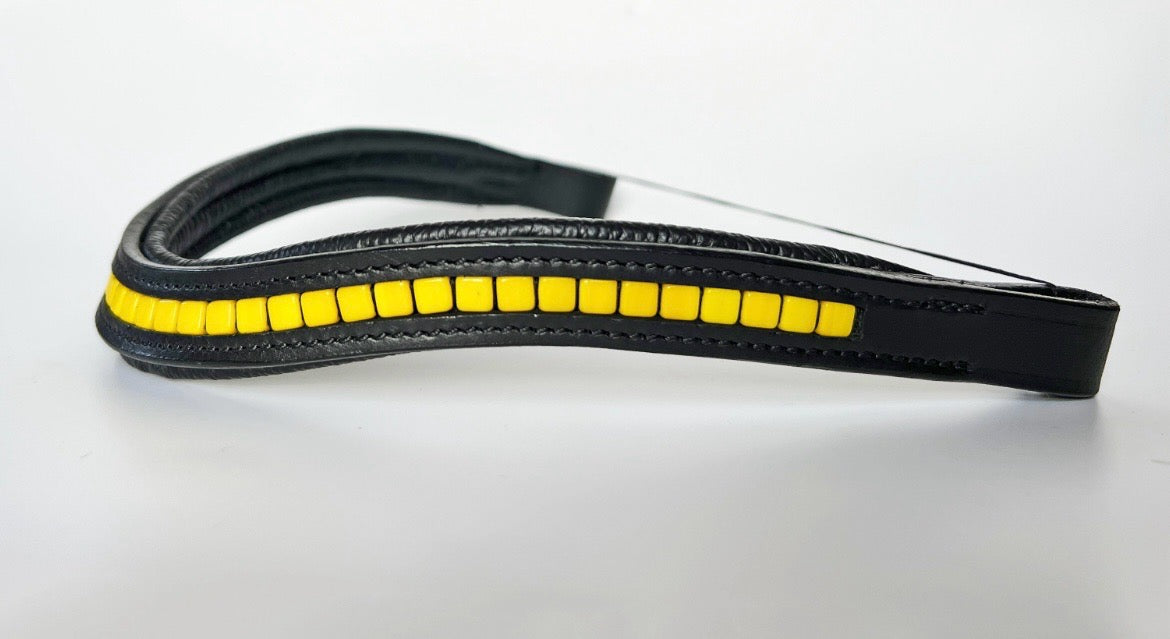 Other Yellow Beaded Browband (2)