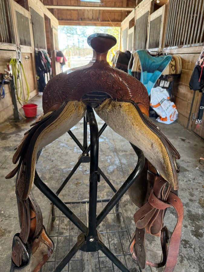 CIRCLE Y Circle Y Western Pleasure Saddle (4)