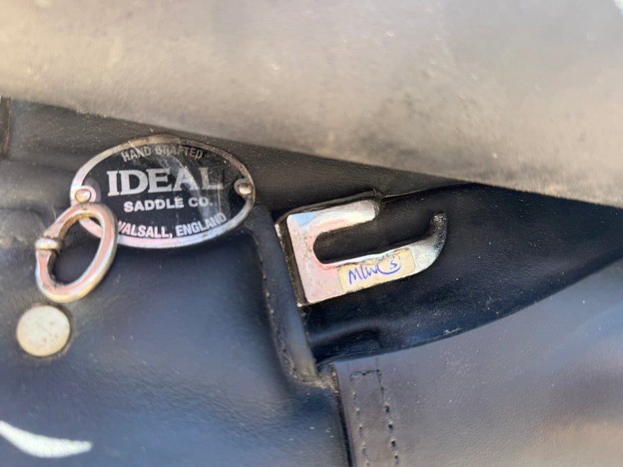 IDEAL SADDLE Ideal 17.5” MW Dressage Saddle (4)