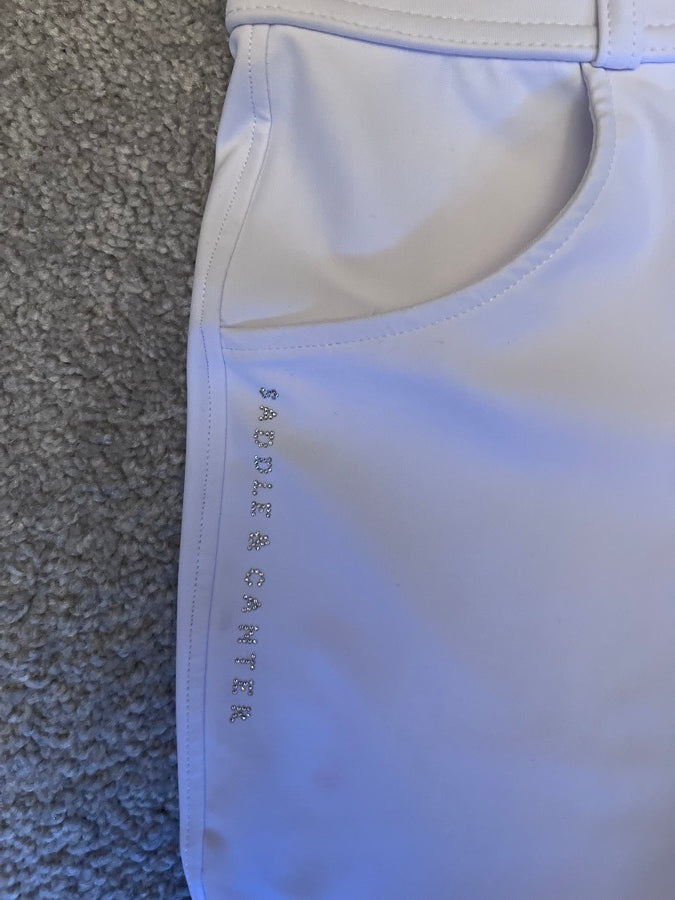 Saddle & Canter White Full Seat Breeches