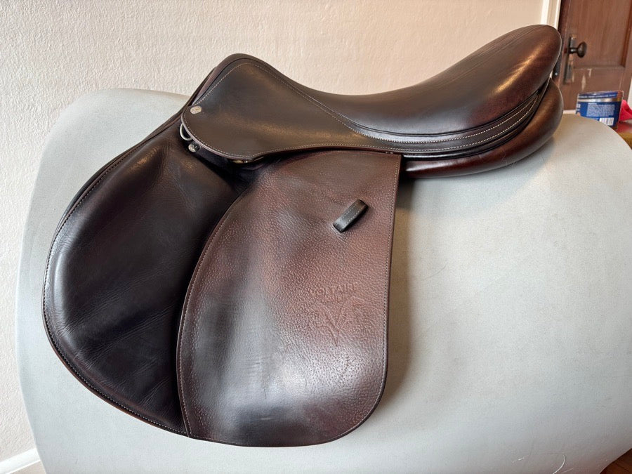 VOLTAIRE 19” Voltaire Palm Beach PRO Saddle - 3AAR - 2015 - Grained Buffalo