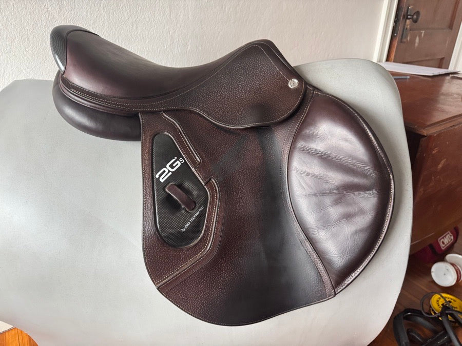 CWD 17.5” 2022 CWD SE25 2Gs Saddle - 3C - Grain / Buffalo (2)