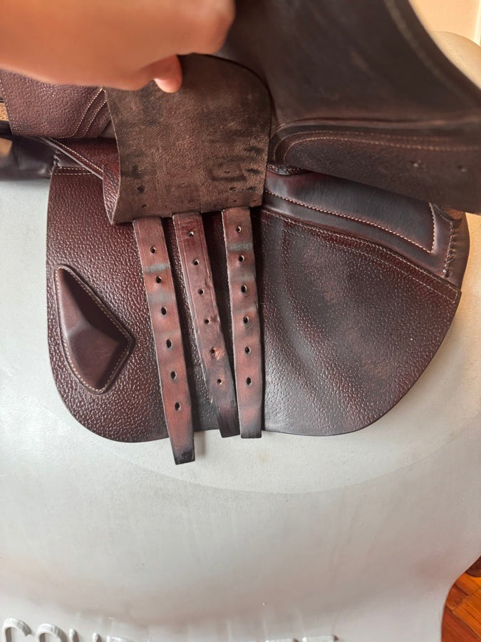 CWD 17.5” 2022 CWD SE25 2Gs Saddle - 3C - Grain / Buffalo (5)