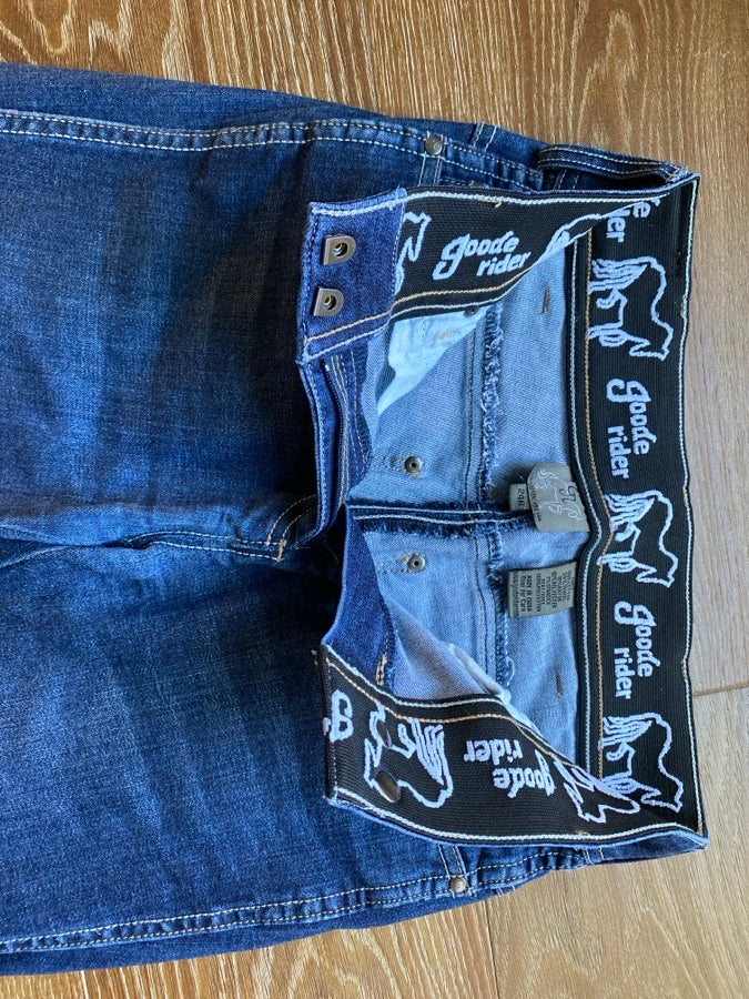 Goode Rider denim KP breeches 24