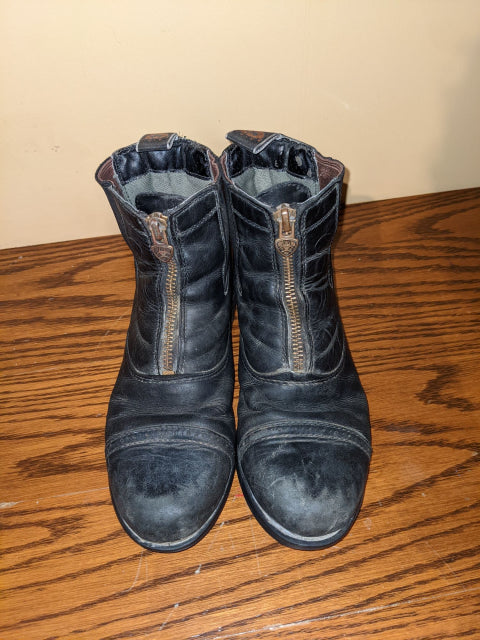 Ariat - Kids Size 1 Black Paddock Boots