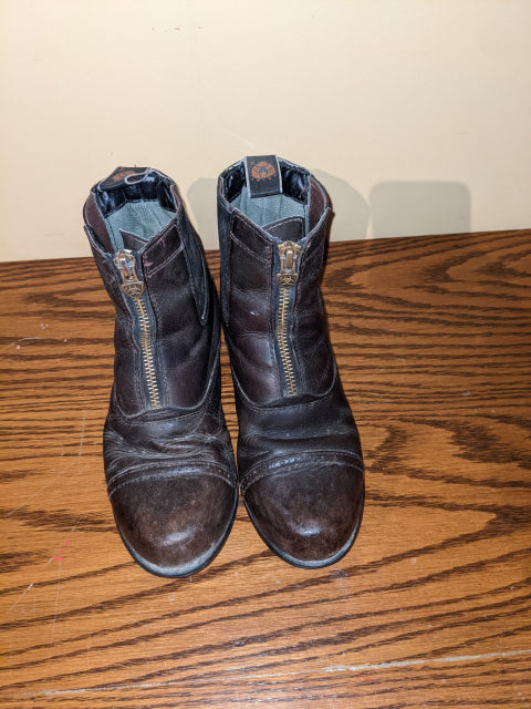 Ariat - Kids Size 1 Brown Paddock Boots