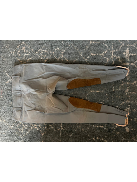 Low Rise, Front Zip TS Breeches in “Catalina”