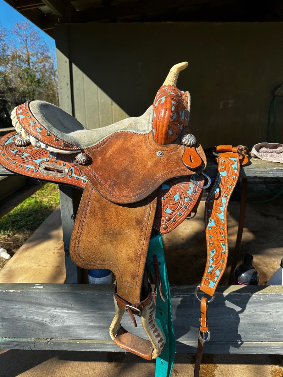 12” western saddle