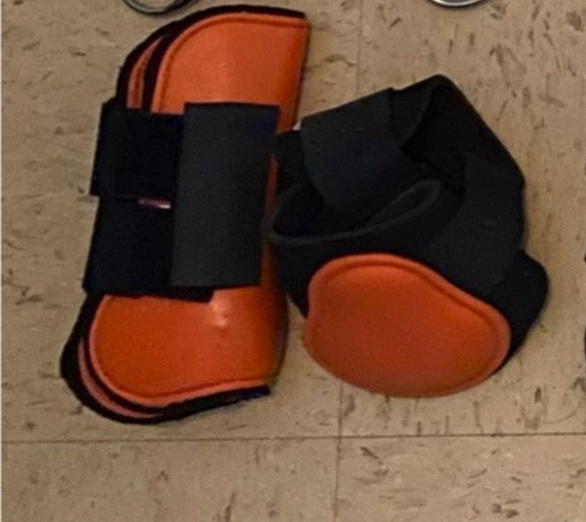 Orange Tendon Boots
