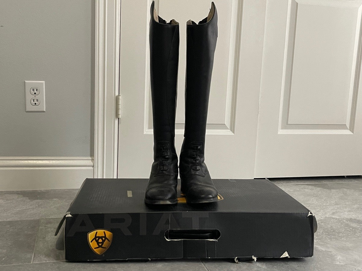 5.5 Ariat Monaco LX Field Boots NEW WITH BOX