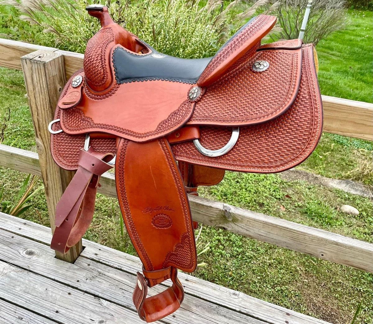 15” Reiner Billy Cook Classic Saddle Series 6005