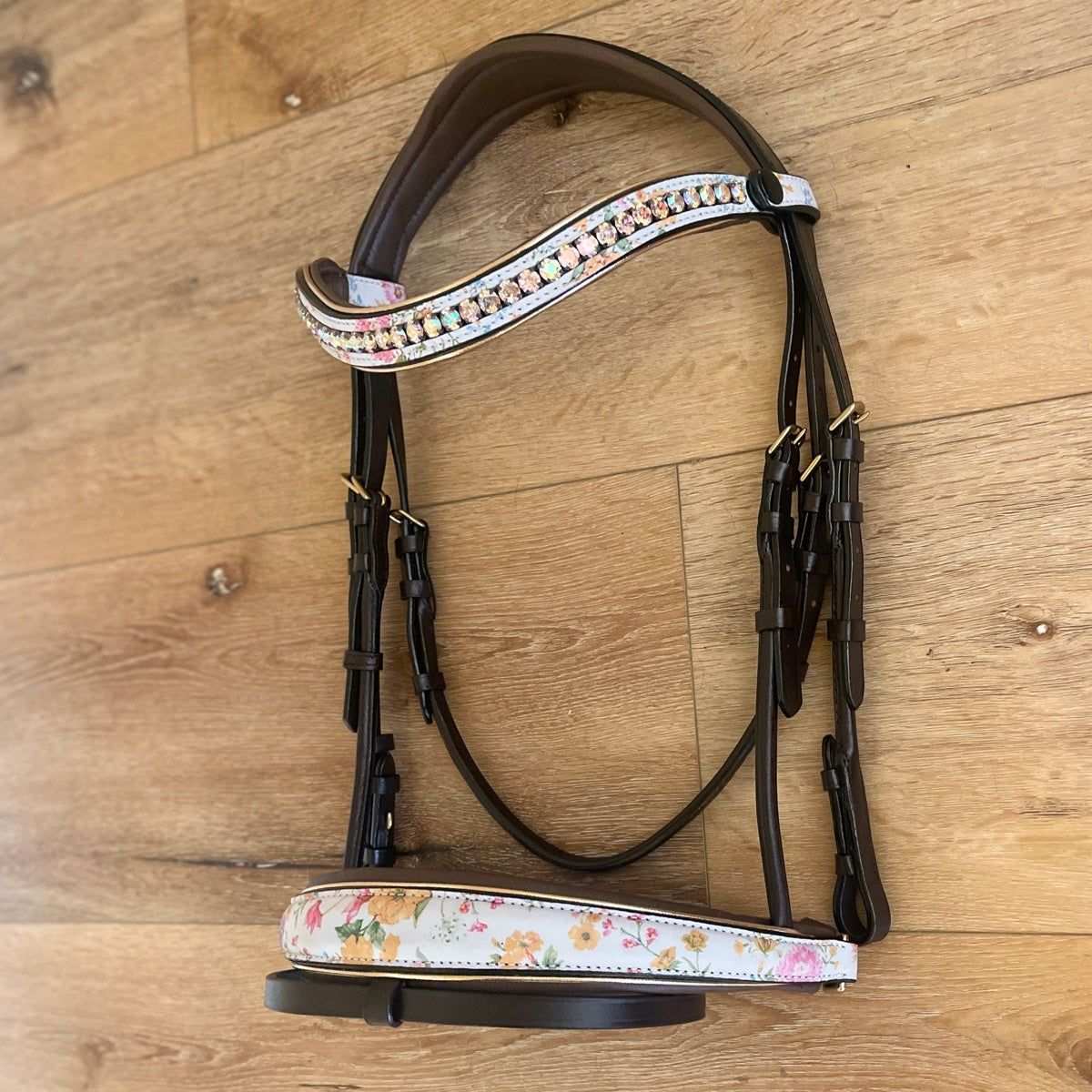Dolce Snaffle Bridle in COB, FULL, XFULL
