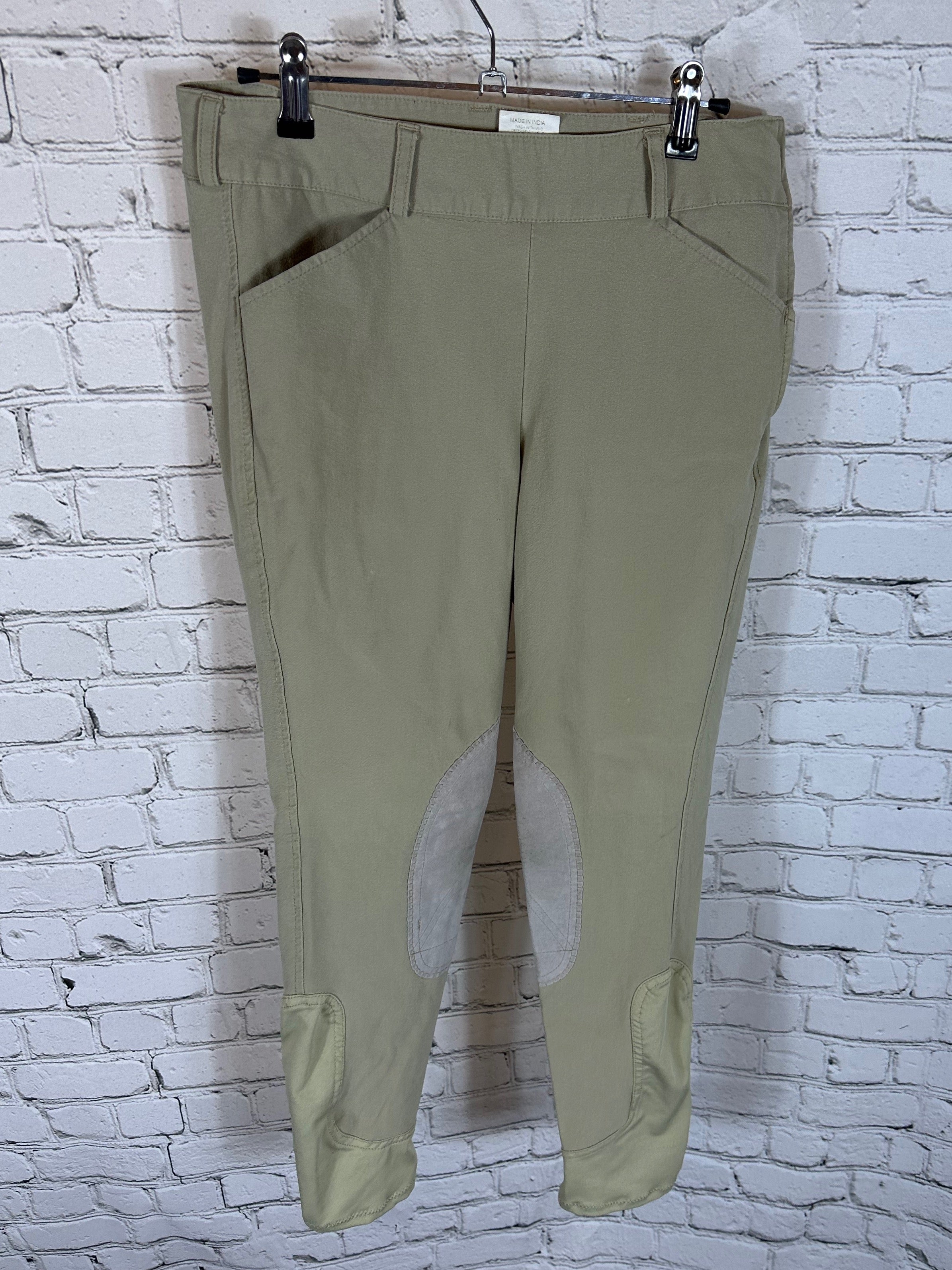 Women's Side-Zip Knee-Patch Breeches