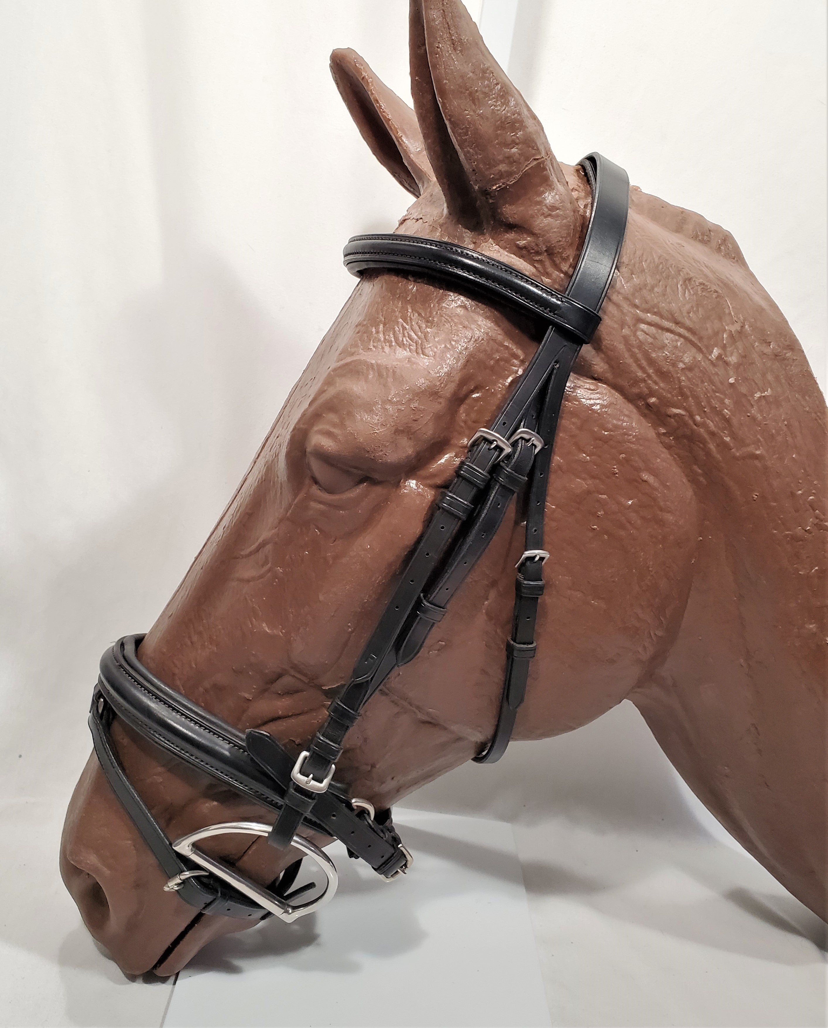 Dressage Bridle with Integrated Flash - X Full