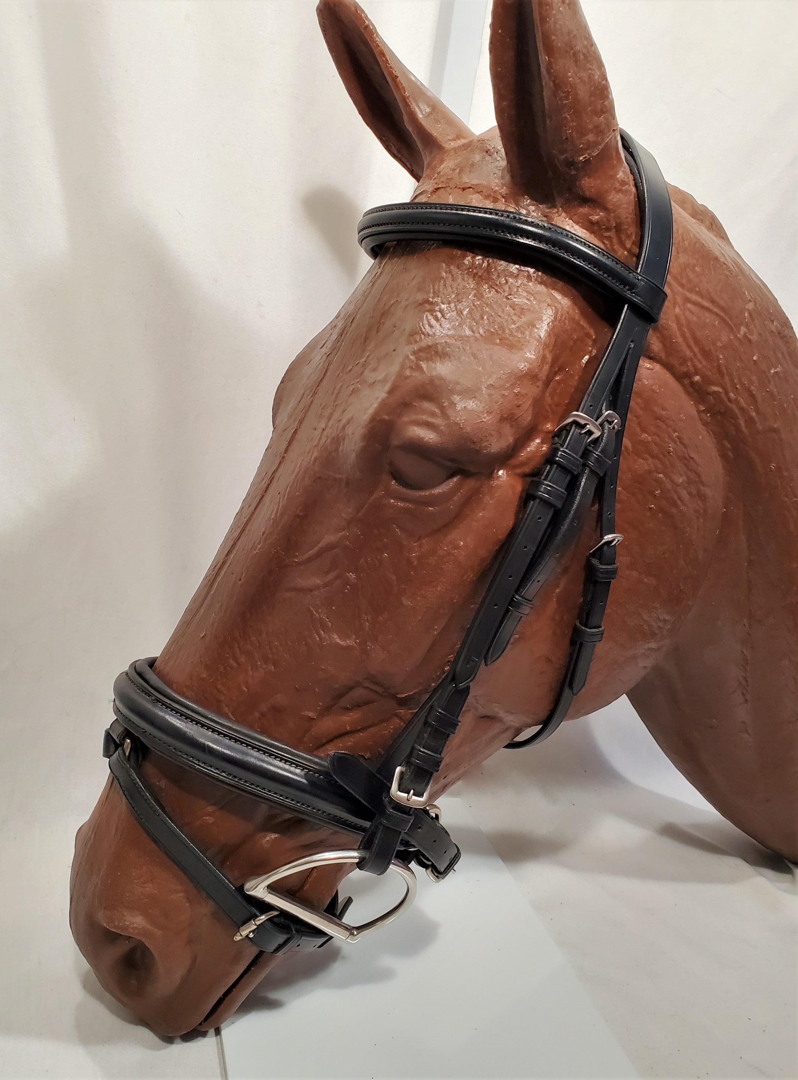 Dressage Bridle with Integrated Flash - X Full