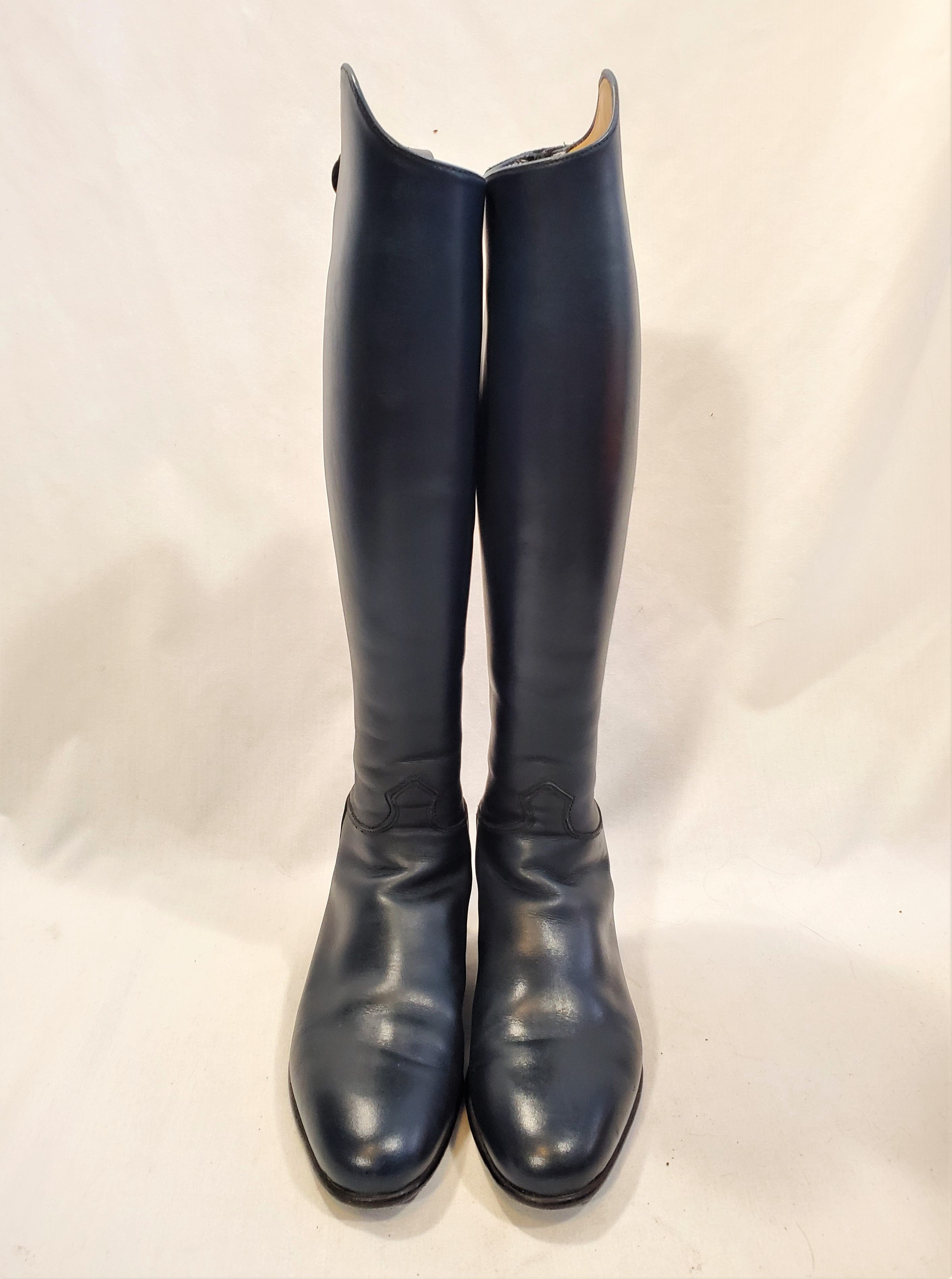 Konig Custom Dress Boots (Indigo Blue) - Women's 6.5/7 Tall