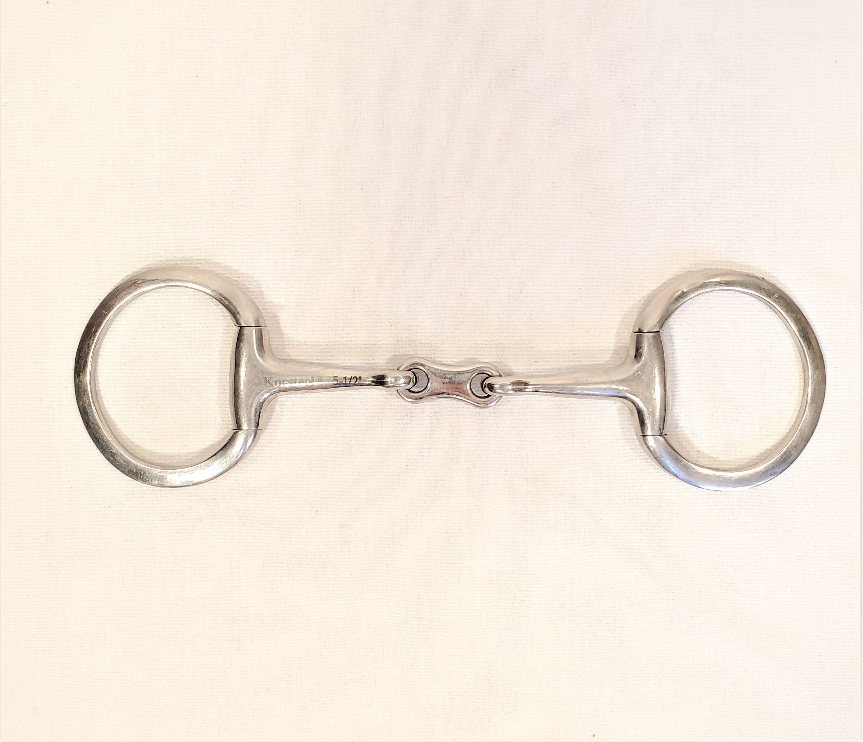 Korsteel French Link Eggbutt Snaffle Bit - 5.5"