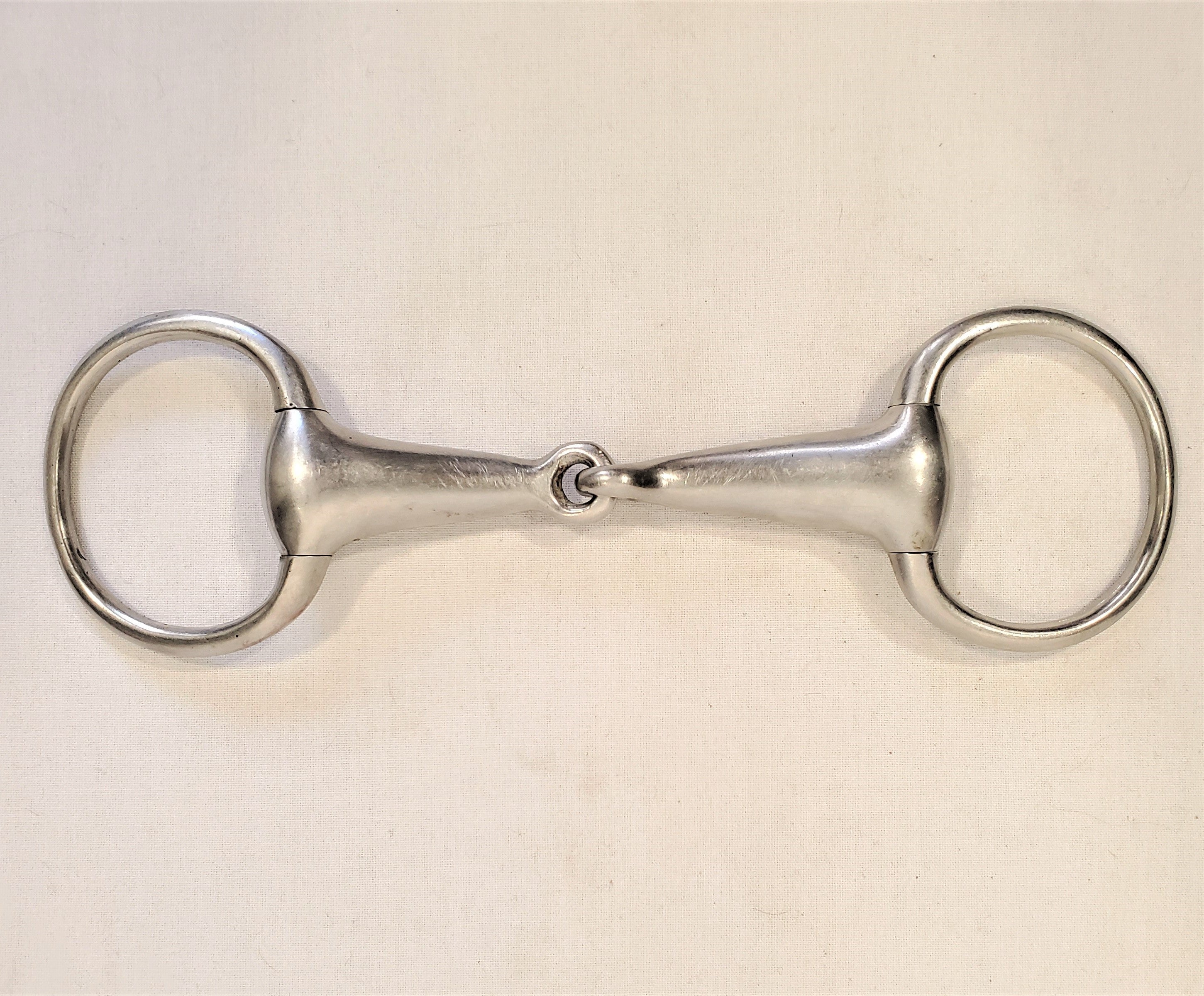 Lightweight Hollow Mouth Eggbutt Snaffle Bit - 5"