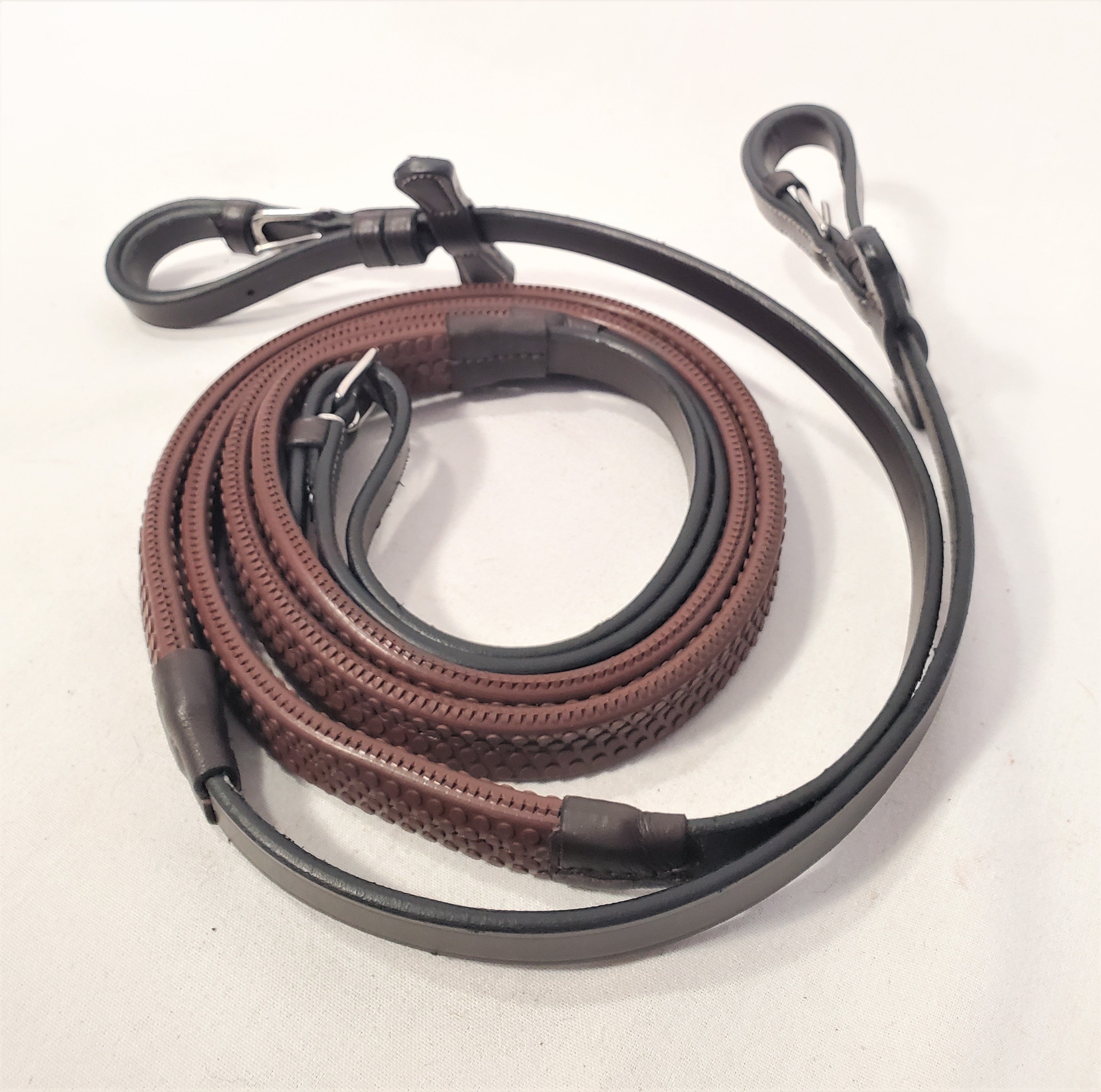 Riviera Equisports Flat Bio Grip Rubber Reins - New!