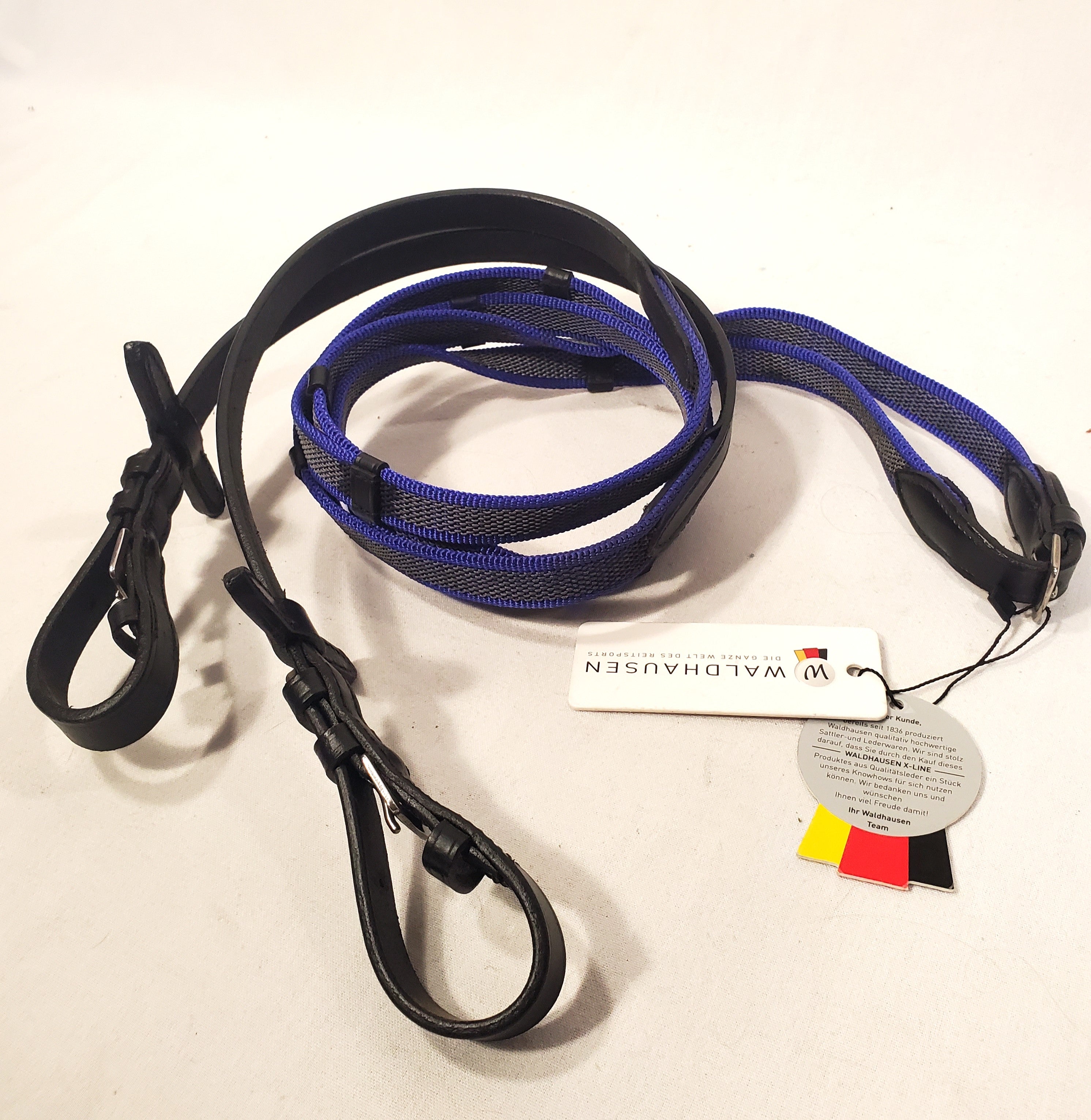 Waldhausen X-Line Anti-Slip Reins - Full - New!