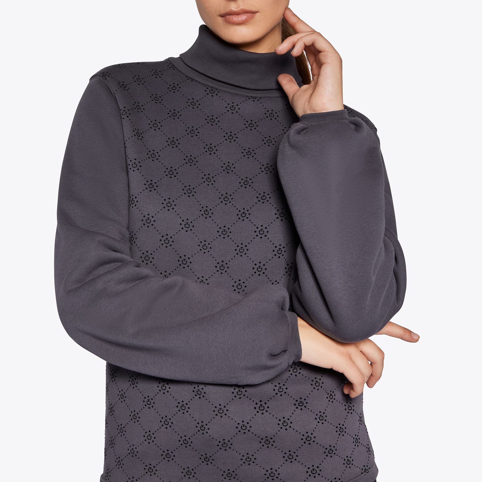 CT Orbit Flock Turtleneck Sweatshirt