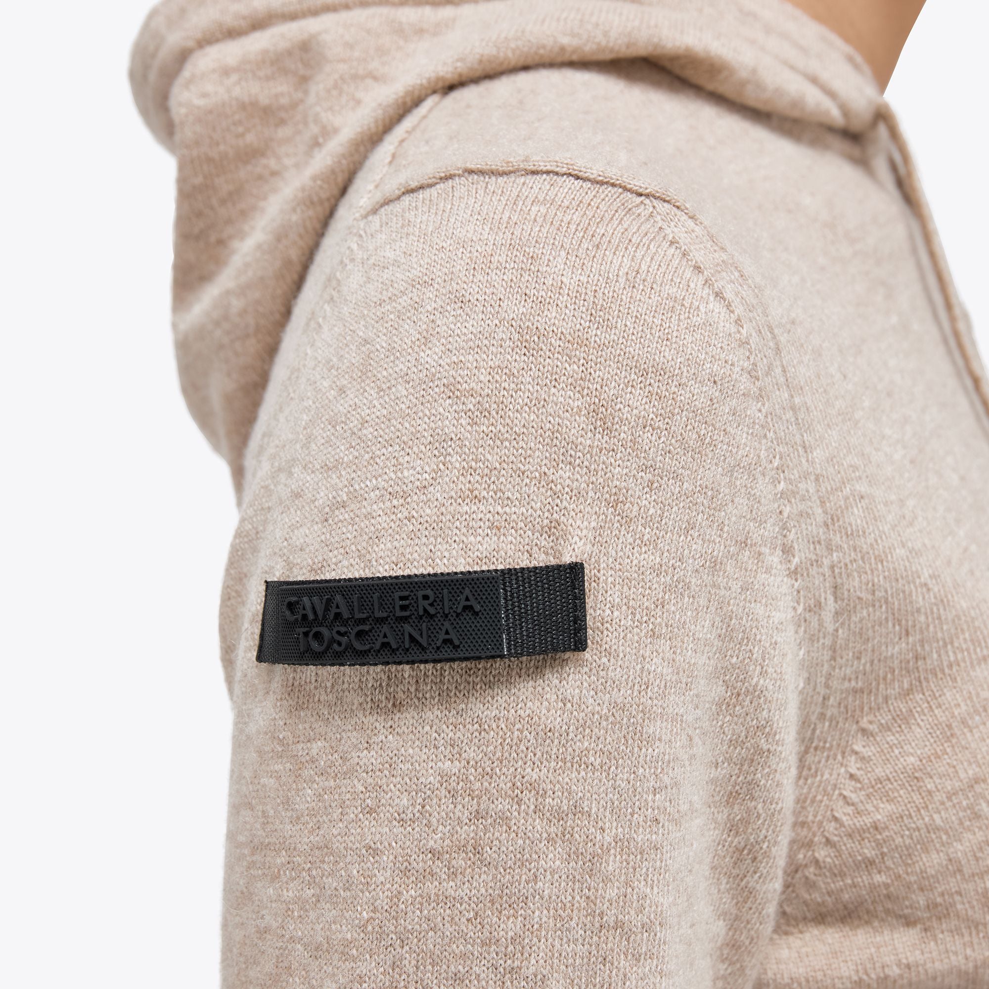 CT Label Cashmere Blend Knit Hoodie