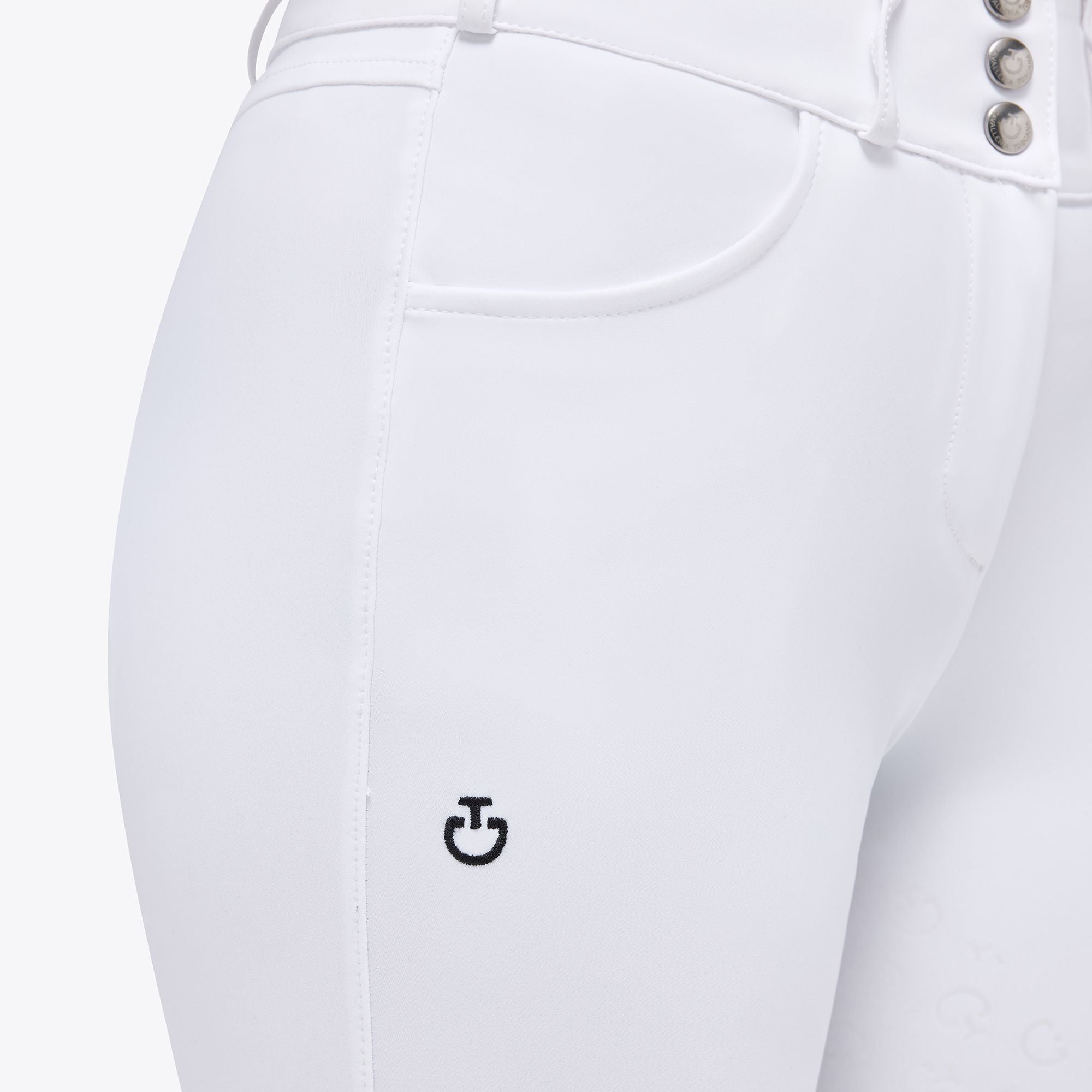 High Waist Silicone Full Seat Riding Breeches