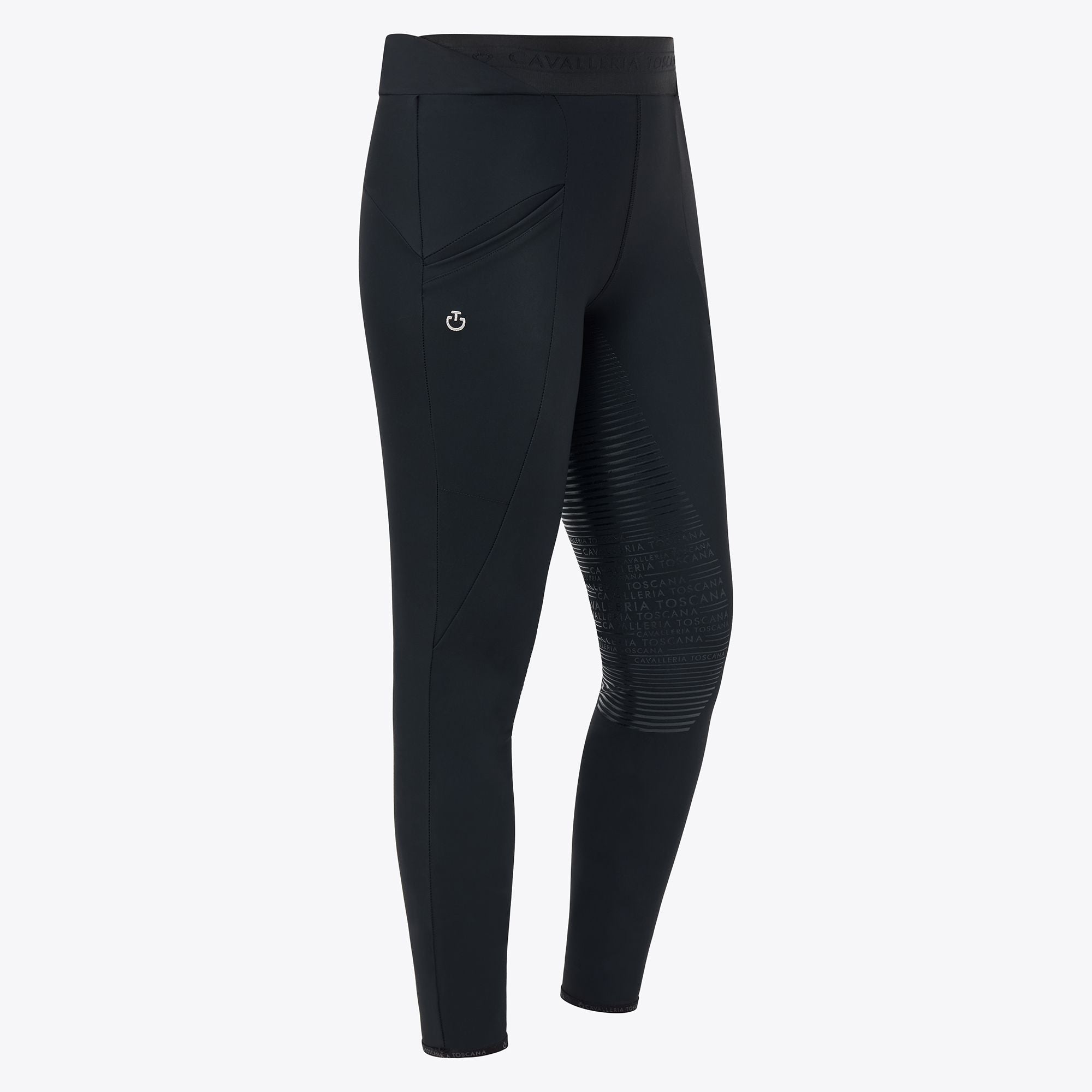 Nylon Knit Waistband CT Full Grip Leggings