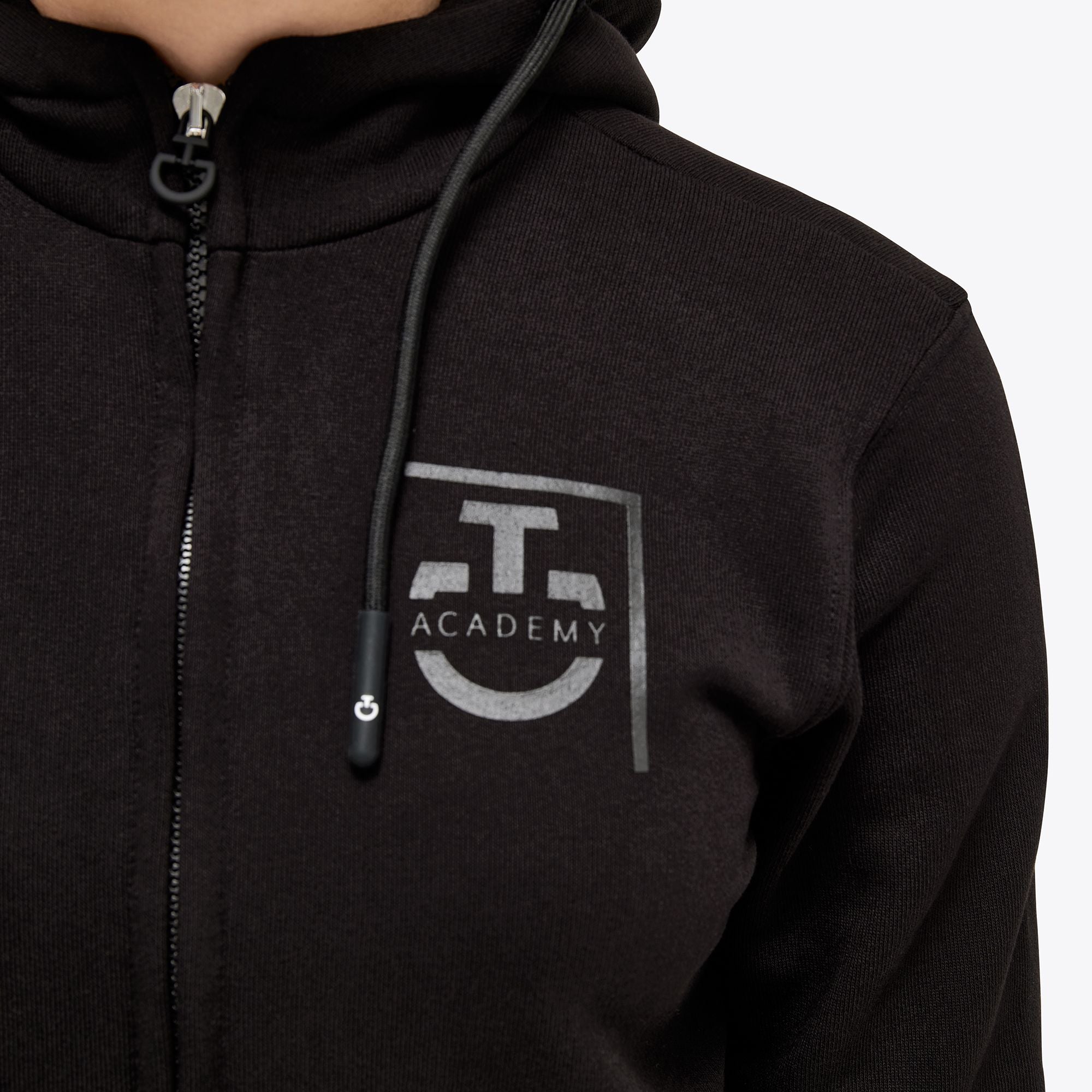 CT Academy Brushed Cotton Hooded Zip Sweatshirt