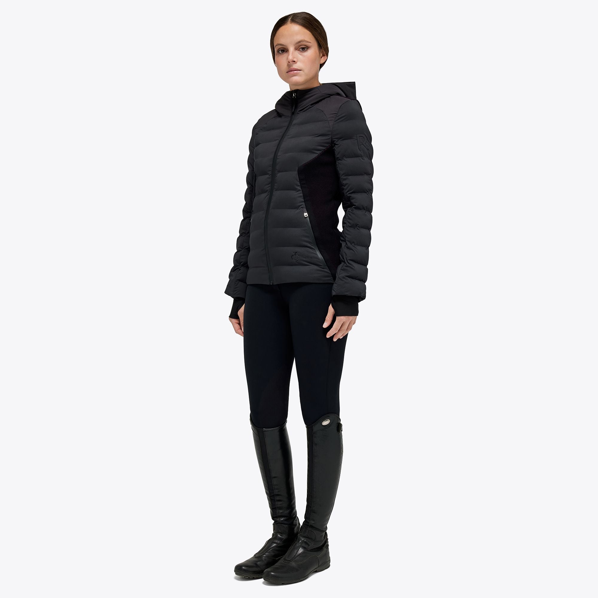 🌟 New - 50% OFF 🌟 Revo Hooded Nylon Puffer w/ Tech Knit Back