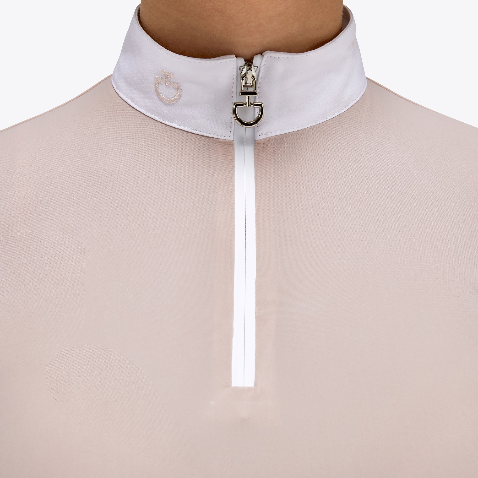 CT Orbit Jersey S/S Competition Zip Polo