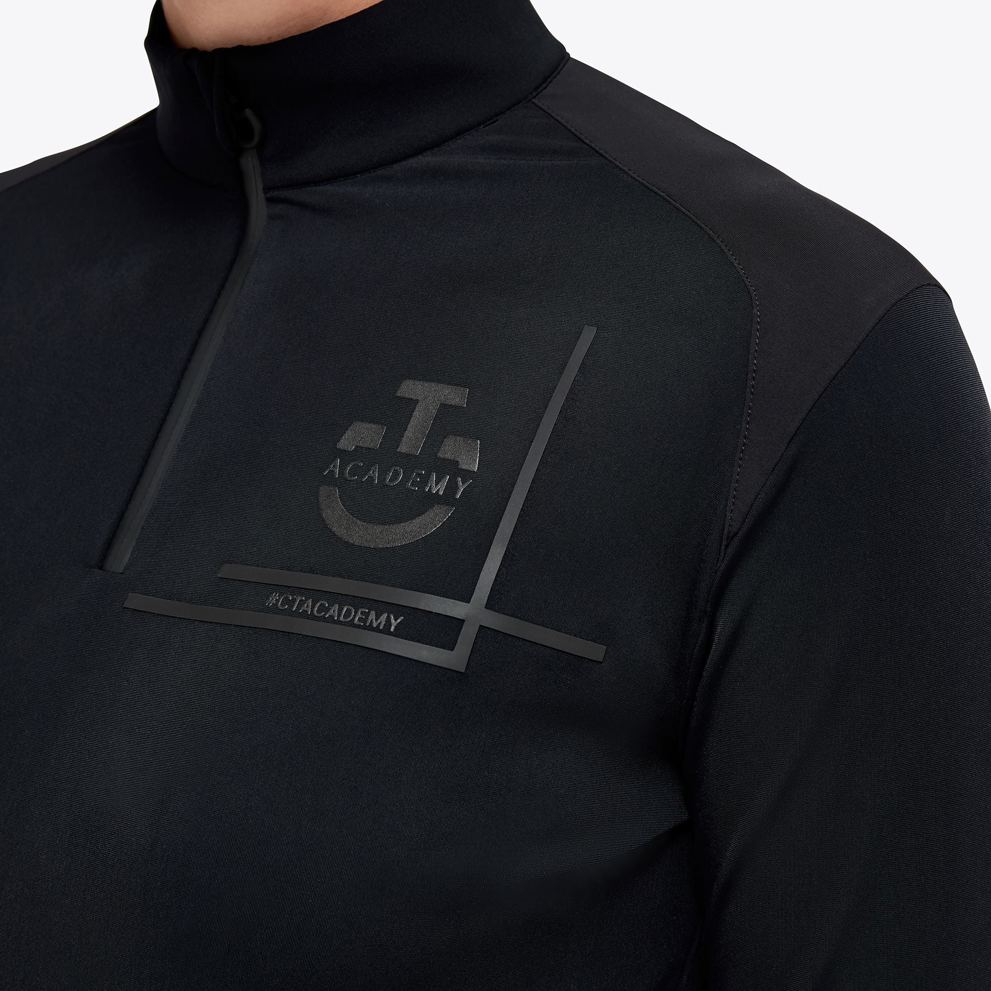 🌟 New - 50% OFF 🌟 CT Academy Jersey Fleece Zip Training Polo