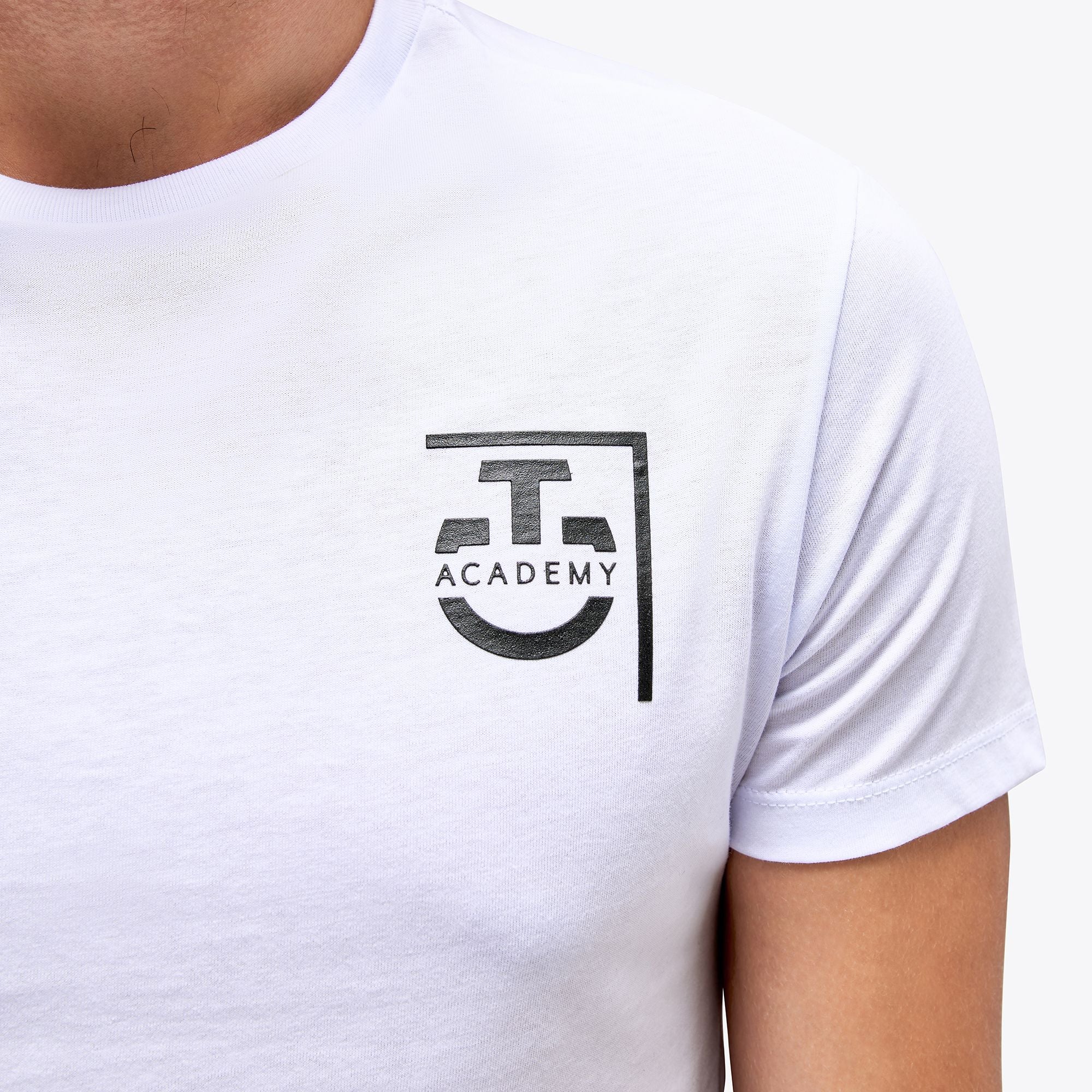 CT Academy Cotton T-Shirt w/ Logo Piping