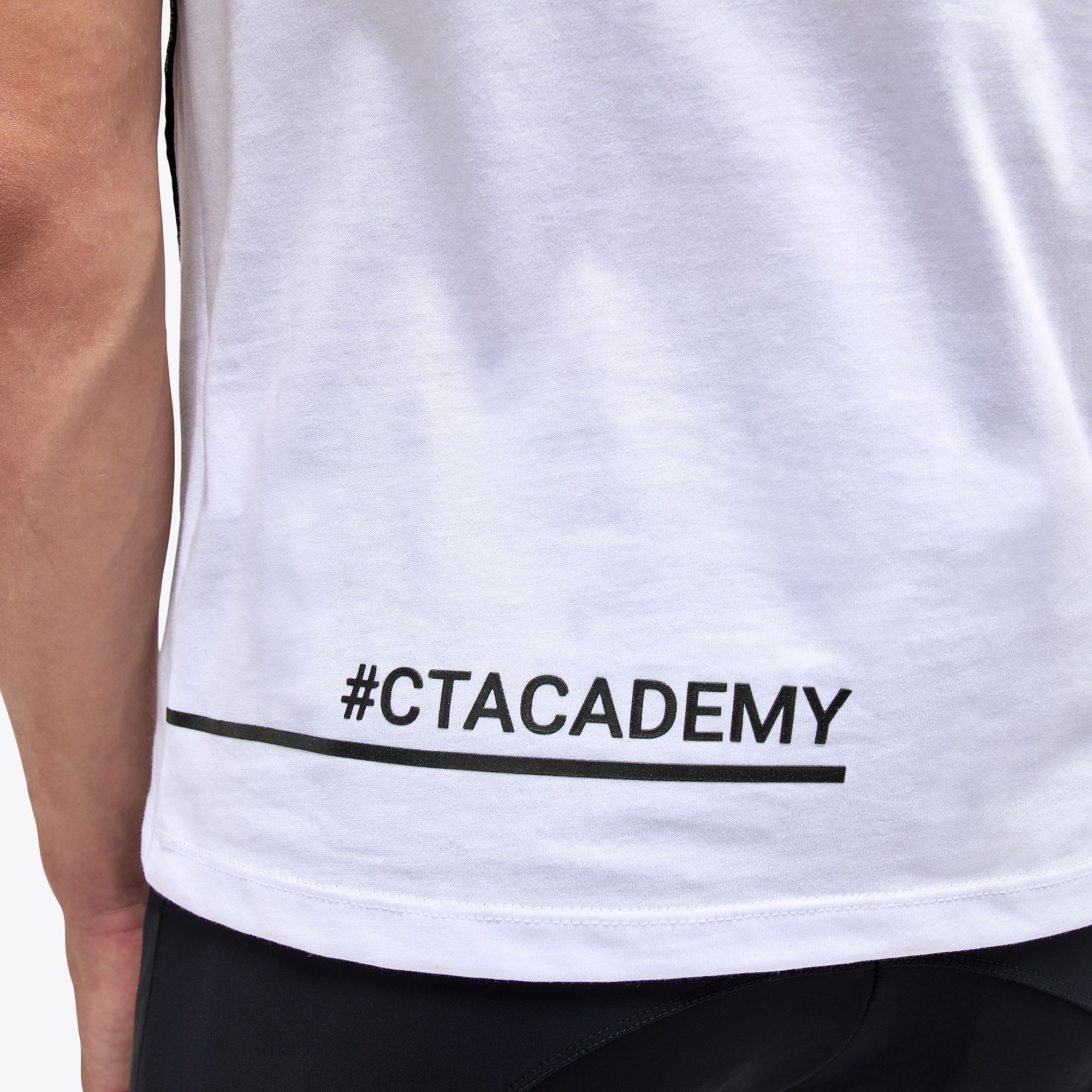 CT Academy Cotton T-Shirt w/ Logo Piping