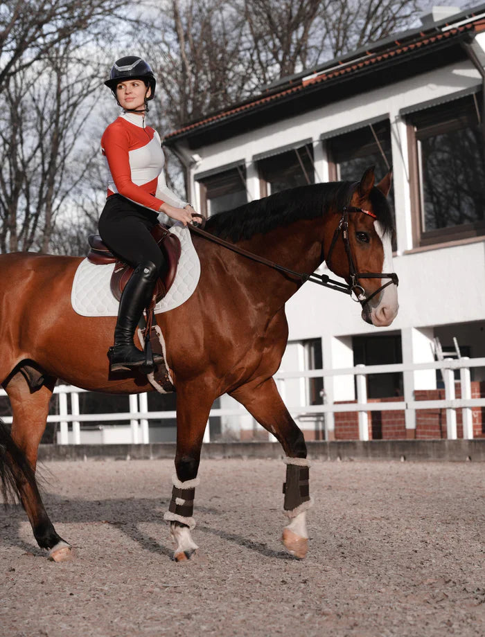 CRINIĒRE Sophie Riding Shirt Red - New!