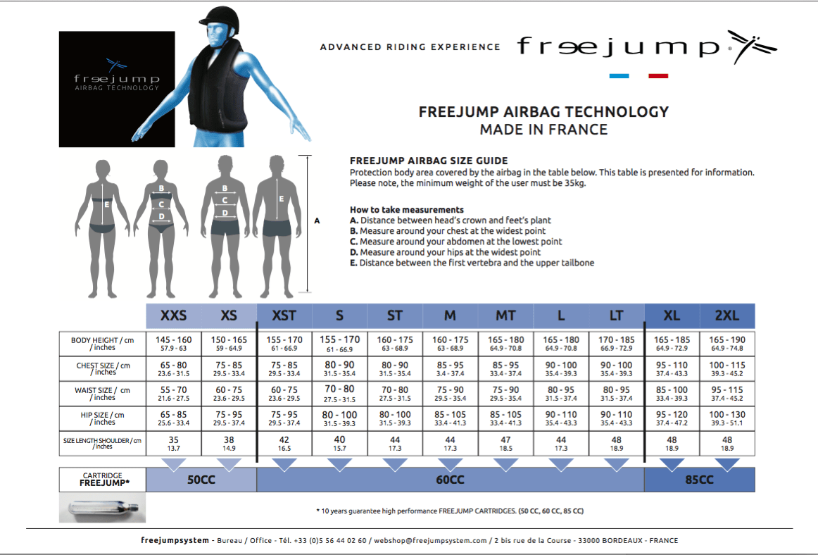 FreeJump Airbag Protective Vest