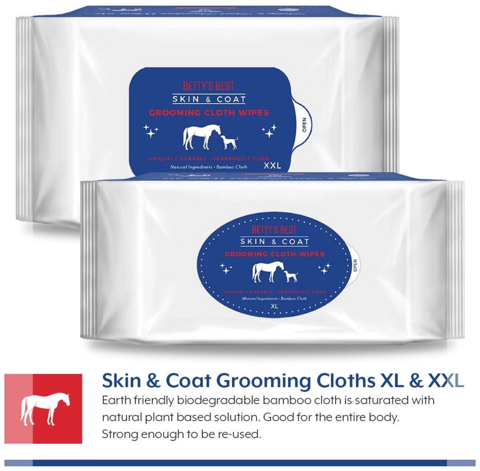 Betty's Best Skin & Coat Grooming Wipes XXL - Refill