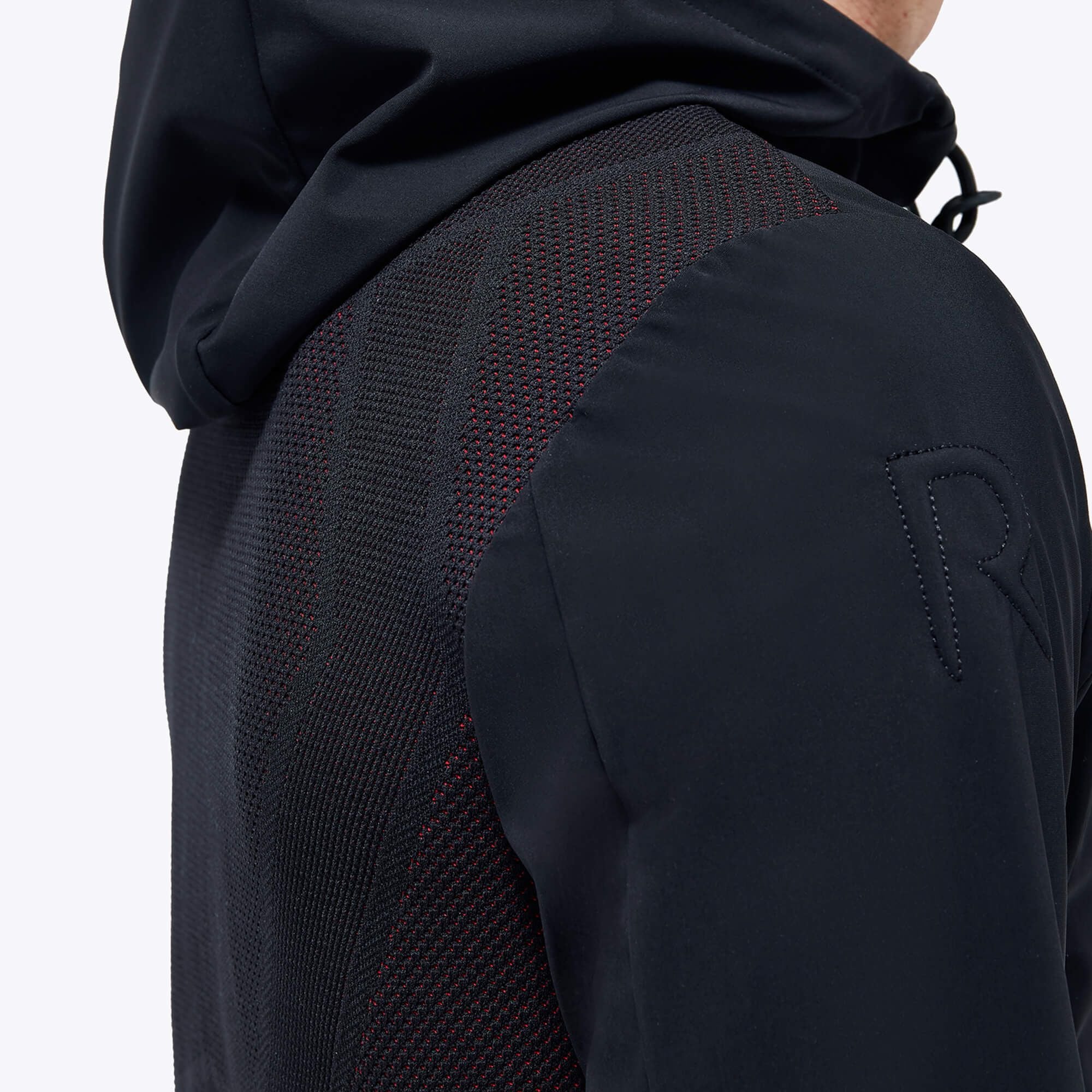 Revo Red Label Jersey Tech Knit Hooded Softshell