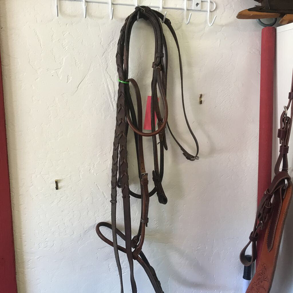 Rolled Bridle Set