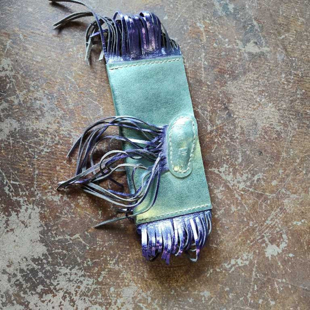 Pouch/ Wallet with fringe