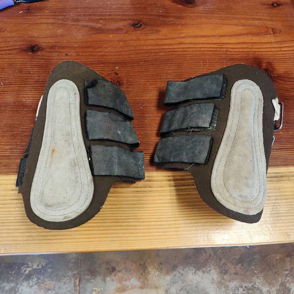 Small Brown Splint Boots