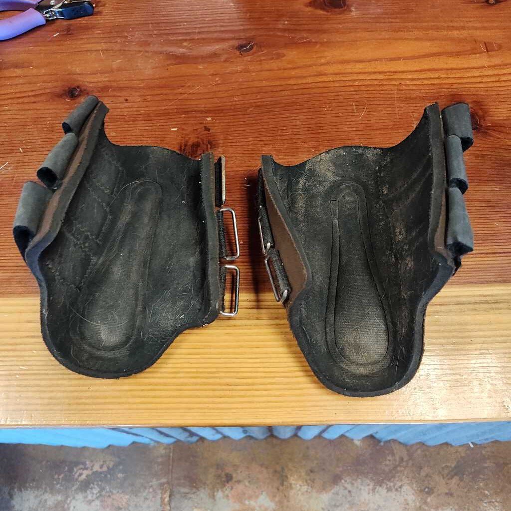 Small Brown Splint Boots