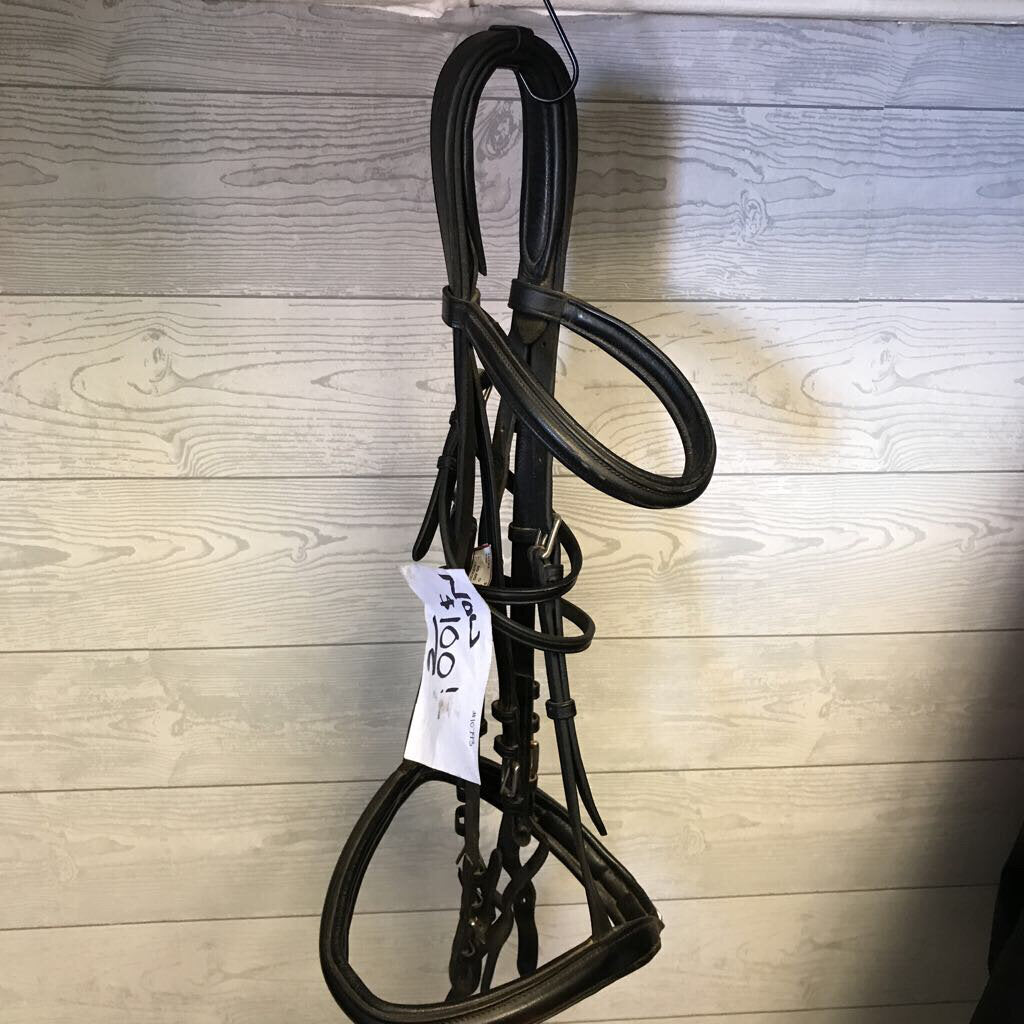 Bridle Dressage Bobbys- Padded Double