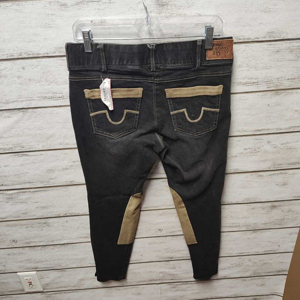 Goode Rider- Blk Jeans