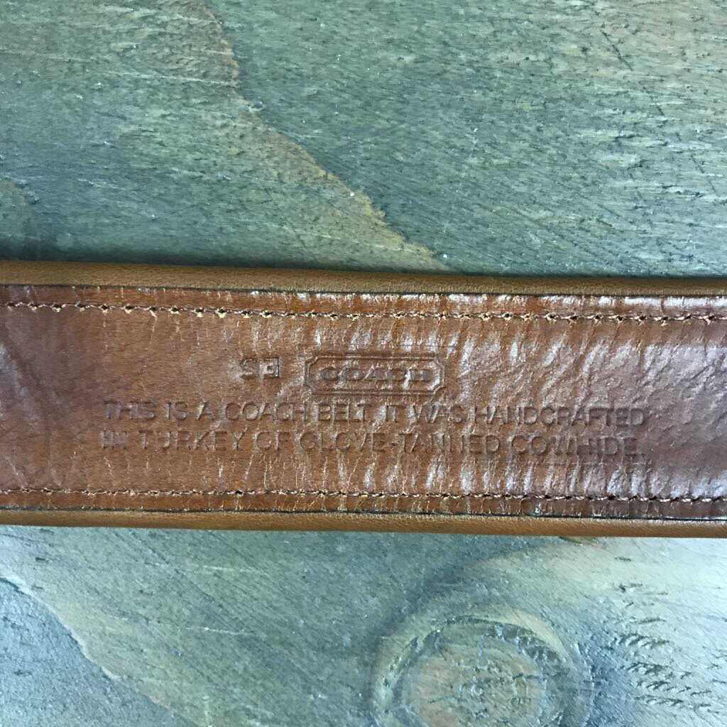 Coach- Leather Belt