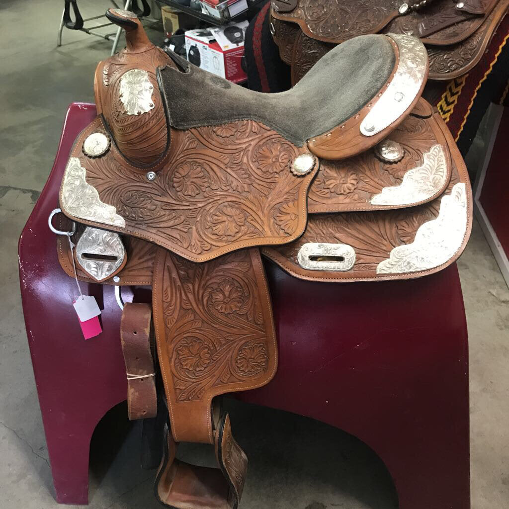 Western Show saddle Double T