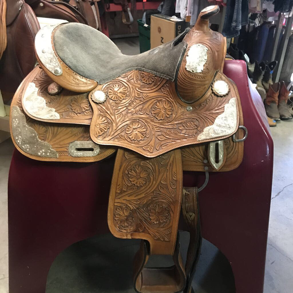 Western Show saddle Double T